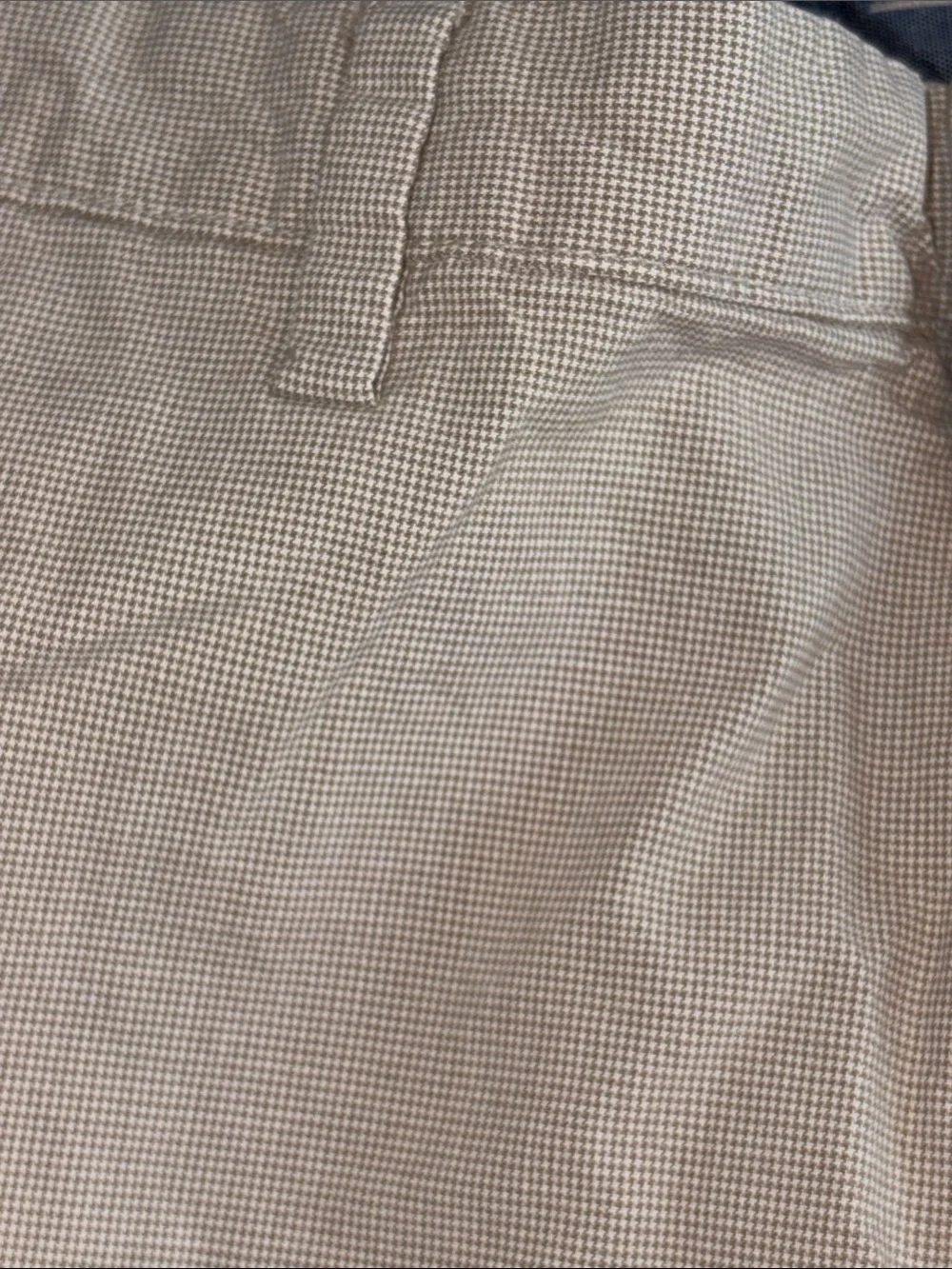 Banana Republic Men's Khaki and Brown Flat-Front Shorts